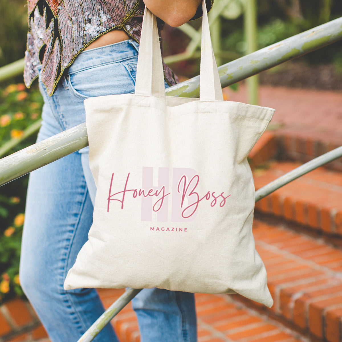 Honey Boss Logo Tote Bag