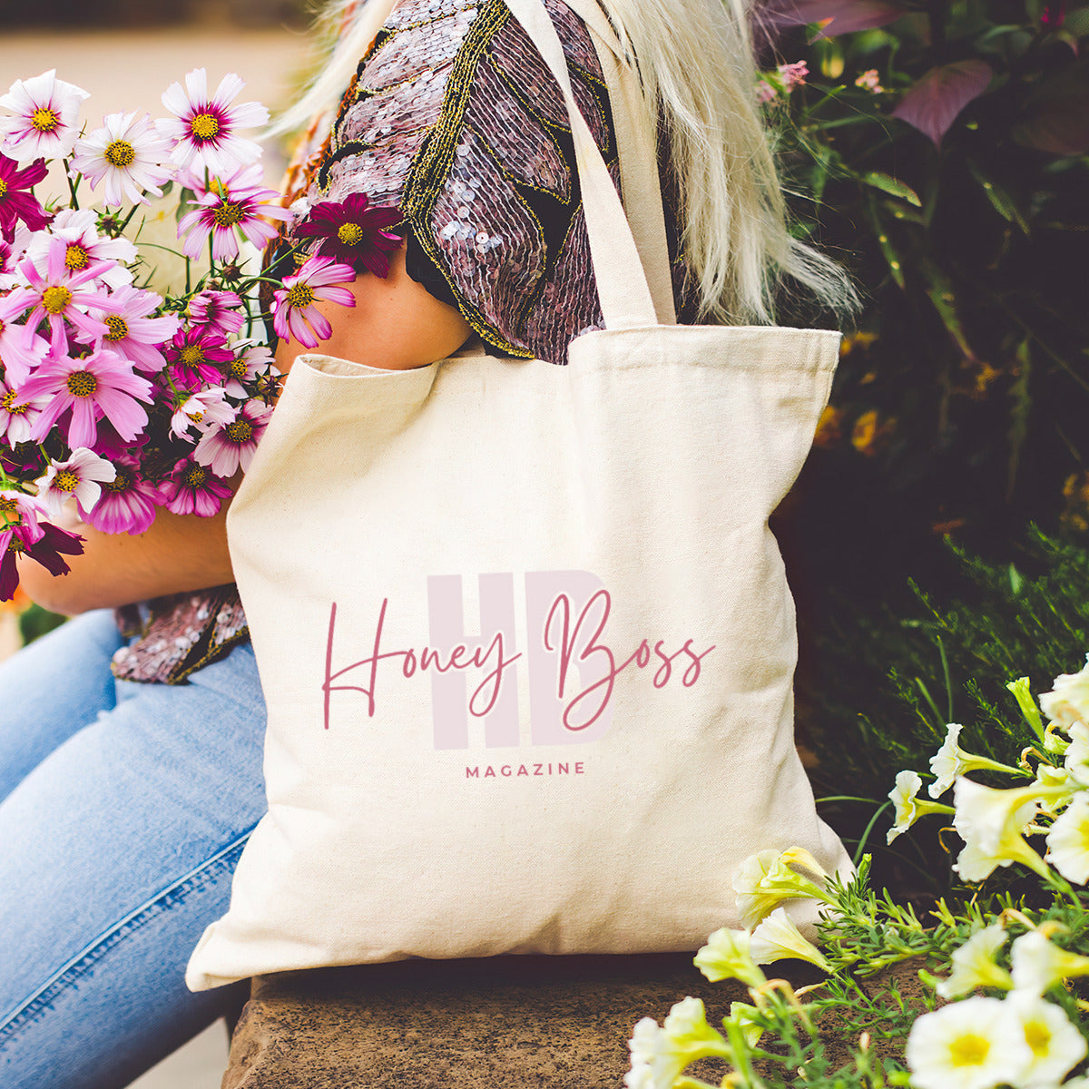 Honey Boss Logo Tote Bag