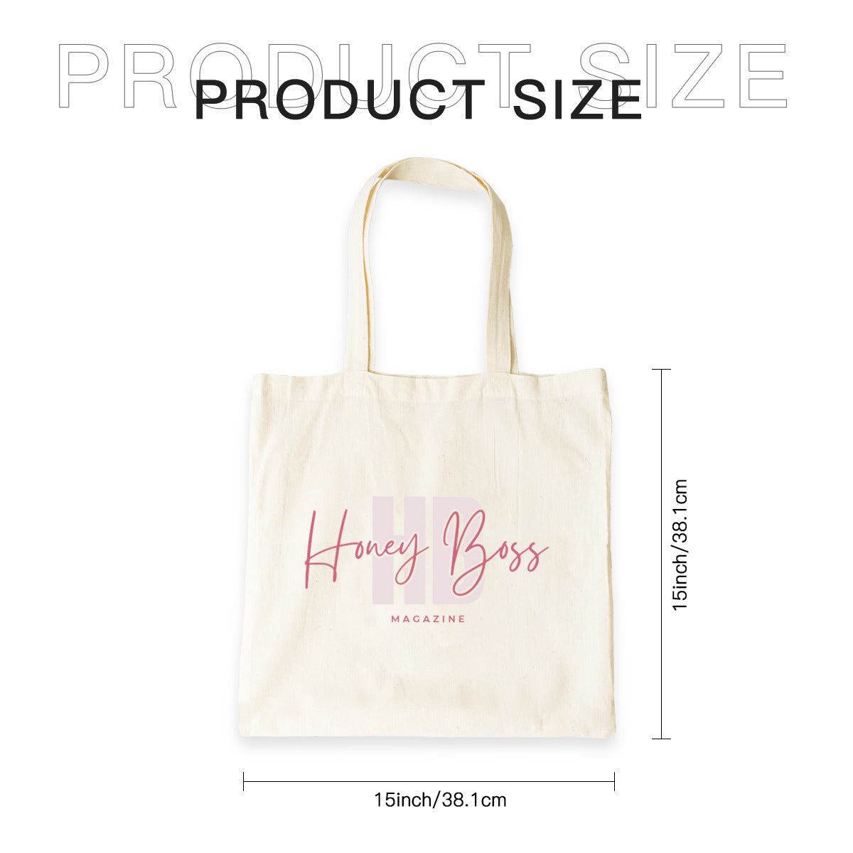 Honey Boss Logo Tote Bag