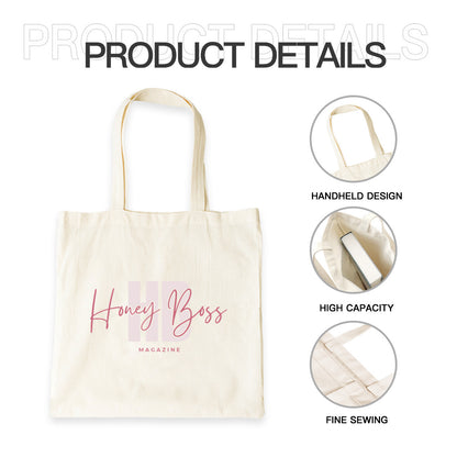 Honey Boss Logo Tote Bag